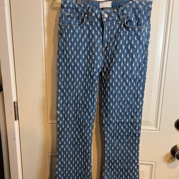 Asos Patterned Bootcut Men's Jeans 30x32 - Picture 1 of 6